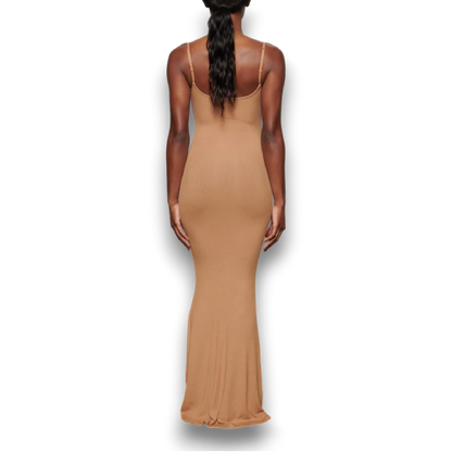 TIKTOK VIRAL LONG SLIP DRESS