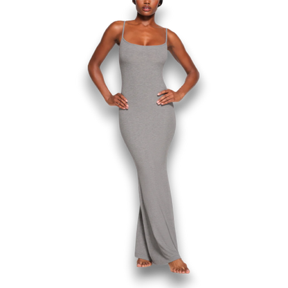 TIKTOK VIRAL LONG SLIP DRESS